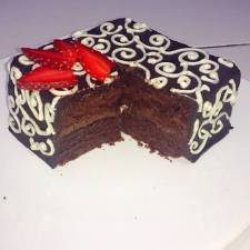 Cara Memasak Chocolate Cake (Small Size)